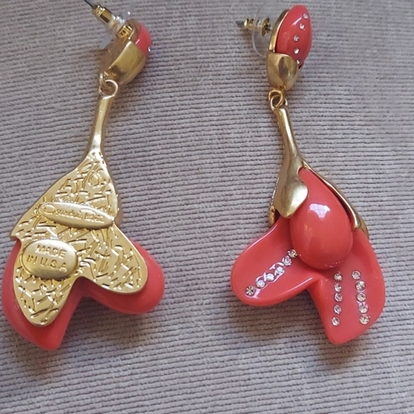 🌹Set Oscar De La Renta   necklace and earrings - Picture 3 of 15